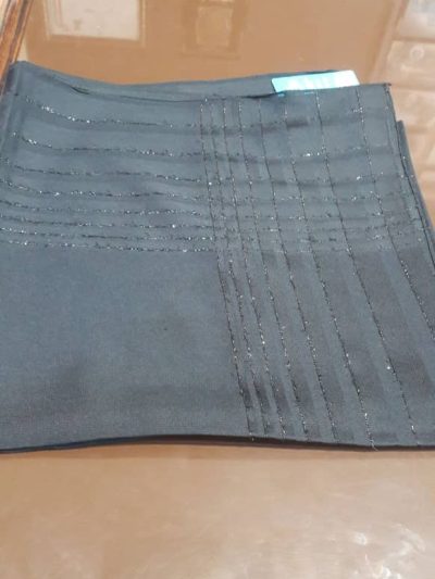 مشکی چهارخانه با لمه