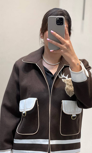 پالتو کتی فوتر فری سایز پشت گوزن