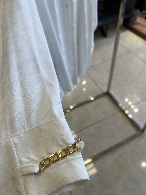 ژاکارد زبرا استین زنجیردار - تصویر 3