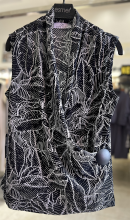 تاپ چپ راست طرح برگ مشکی 44