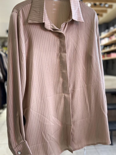 شومیز راه راه لمه